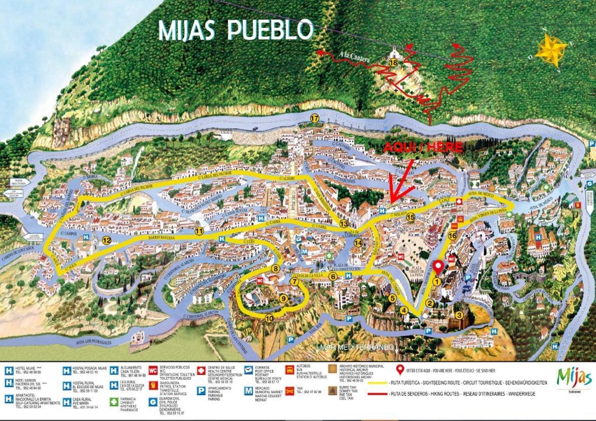 Precioso Apartamento Con Vistas En El Centro De Mijas Pueblo Dış mekan fotoğraf